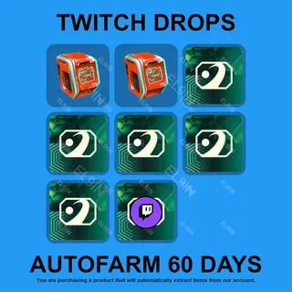 ✪👑【Rocket League】Twitch Drops ✪ Automatic farming 60 days