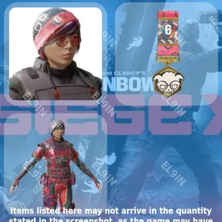 ❤️ Tom Clancy's Rainbow Six Siege X 🌌 Twitch Drops ❤️ R6S SI 2026 - GROUPS [Total 3 Items]