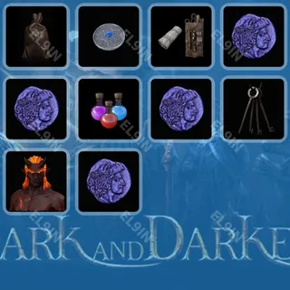 👑 Dark and Darker Twitch Drops 💜 EA Season 10 Drops 1 [Total 10 Items]