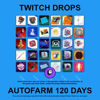 ✪✅【Fortnite】Twitch Drops ✪ Automatic farming 120 days