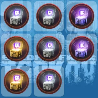 💜 Escape from Tarkov Twitch Drops 👑 Hunger Games day 3 [Total 8 Items]
