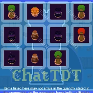 ⚡️ ChatTDT: Tower Defense Twitch ❤️ Twitch Drops 👑 [RE-DROP] Dark Mage Tower [Total 11 Items]