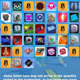 ✅ Fortnite Twitch Drops ❤️ King's League [Total 38 Items]