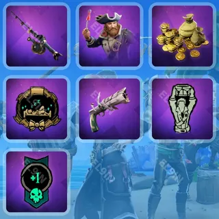 ❤️ Sea of Thieves Twitch Drops 💎 Season 21 Launch Drops! [Total 7 Items]