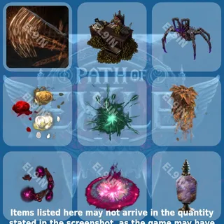 🌐 Path of Exile Twitch Drops 🧙‍♂️ 3.28 Launch Drops [Total 9 Items]
