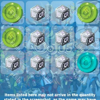 💜 Dofus Twitch Drops ⚡️ Turquoise Token [Total 13 Items]