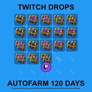 ✪💜【Albion Online】Twitch Drops ✪ Automatic farming 120 days