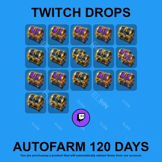 ✪🧨【Albion Online】Twitch Drops ✪ Automatic farming 120 days