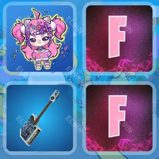 ⚡️ Fortnite Twitch Drops 👑 Ironmouse x Fortnite  LZFG [Total 4 Items]