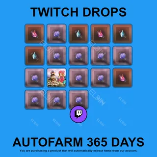 ✪❤️【Black Desert】Twitch Drops ✪ Automatic farming 365 days