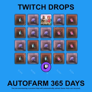 ✪⚡️【Black Desert】Twitch Drops ✪ Automatic farming 365 days