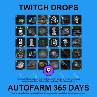 ✪💜【BATTLEFIELD 6】Twitch Drops ✪ Automatic farming 365 days