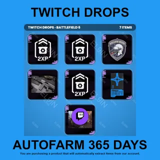 ✪🧙‍♂️【BATTLEFIELD 6】Twitch Drops ✪ Automatic farming 365 days