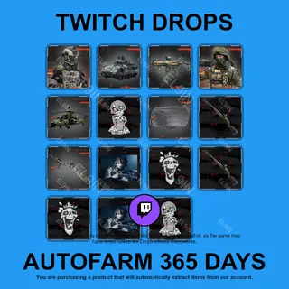 ✪✅【BATTLEFIELD 6】Twitch Drops ✪ Automatic farming 365 days