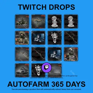 ✪💎【BATTLEFIELD 6】Twitch Drops ✪ Automatic farming 365 days