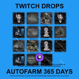 ✪⚡️【BATTLEFIELD 6】Twitch Drops ✪ Automatic farming 365 days