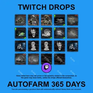 ✪🧙‍♂️【BATTLEFIELD 6】Twitch Drops ✪ Automatic farming 365 days
