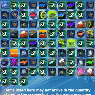 🌐 Rocket League Twitch Drops ✅ Drop Rush | RLCS  [Total 83 Items]