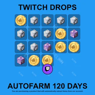 ✪❤️【Dofus】Twitch Drops ✪ Automatic farming 120 days