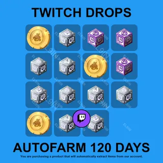 ✪💎【Dofus】Twitch Drops ✪ Automatic farming 120 days