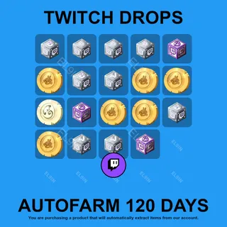 ✪🌐【Dofus】Twitch Drops ✪ Automatic farming 120 days