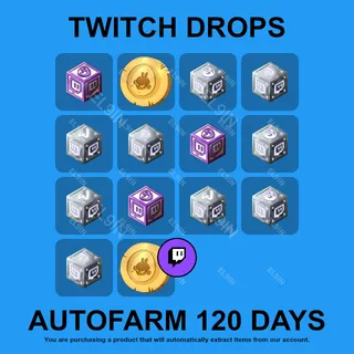 ✪❤️【Dofus】Twitch Drops ✪ Automatic farming 120 days