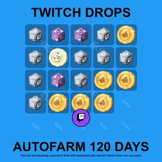 ✪💎【Dofus】Twitch Drops ✪ Automatic farming 120 days