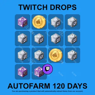 ✪⚡️【Dofus】Twitch Drops ✪ Automatic farming 120 days