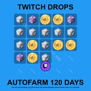 ✪❤️【Dofus】Twitch Drops ✪ Automatic farming 120 days