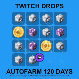 ✪⚡️【Dofus】Twitch Drops ✪ Automatic farming 120 days