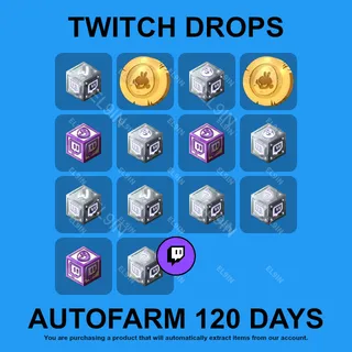 ✪✅【Dofus】Twitch Drops ✪ Automatic farming 120 days