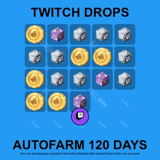 ✪🌐【Dofus】Twitch Drops ✪ Automatic farming 120 days