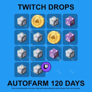 ✪👑【Dofus】Twitch Drops ✪ Automatic farming 120 days