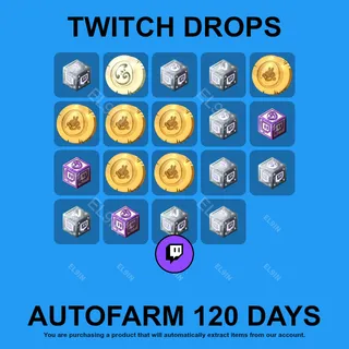 ✪❤️【Dofus】Twitch Drops ✪ Automatic farming 120 days