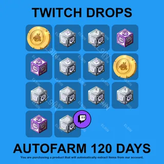 ✪❤️【Dofus】Twitch Drops ✪ Automatic farming 120 days