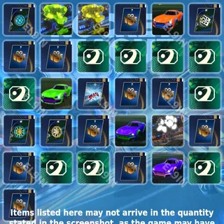 ❤️ Rocket League Twitch Drops 💜 RLCS Open 6 [Total 31 Items]