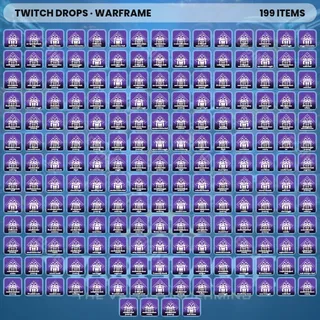 💎 Warframe Twitch Drops 🌌 PMCFQ - zatanaa [Total 199 Items]