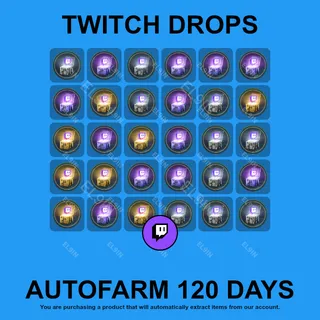 ✪👑【Escape from Tarkov】Twitch Drops ✪ Automatic farming 120 days