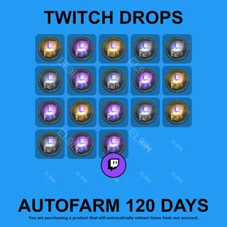 ✪🌐【Escape from Tarkov】Twitch Drops ✪ Automatic farming 120 days
