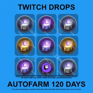 ✪✅【Escape from Tarkov】Twitch Drops ✪ Automatic farming 120 days