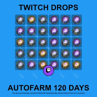 ✪❤️【Escape from Tarkov】Twitch Drops ✪ Automatic farming 120 days