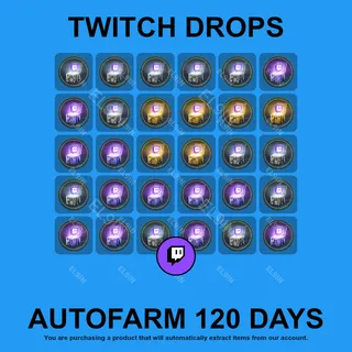 ✪❤️【Escape from Tarkov】Twitch Drops ✪ Automatic farming 120 days