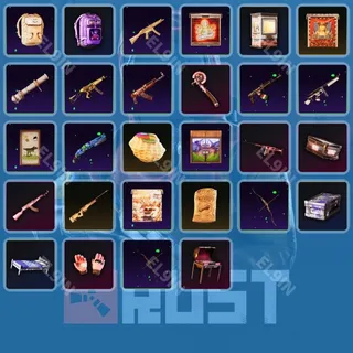 💎 Rust Twitch Drops 🧙‍♂️ Rust Charity '26 Furnace [Total 28 Items]