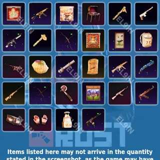 🌌 Rust Twitch Drops 🌌 Rust Rivals General Drops [Total 28 Items]