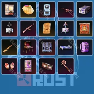 💎 Rust Twitch Drops 🧙‍♂️ Global Warfare 4 [Total 19 Items]