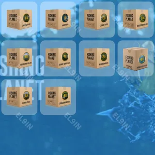 🌐 Fishing Planet Twitch Drops ⚡️ Spin the Globe VXHP [Total 10 Items]
