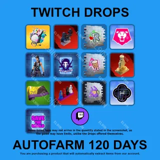 ✪✅【Fortnite】Twitch Drops ✪ Automatic farming 120 days