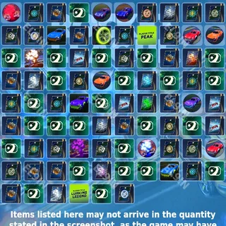 👑 Rocket League Twitch Drops 👑 Rocket League Drop Rush  [Total 86 Items]