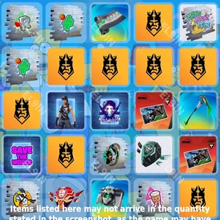 🌐 Fortnite Twitch Drops 💎 FNCS Major 1 Summit [Total 25 Items]