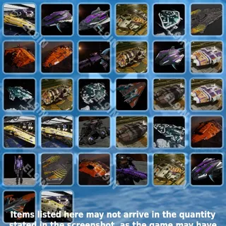 ⚡️ Elite: Dangerous Twitch Drops ❤️ Festive Drops	 [Total 32 Items]